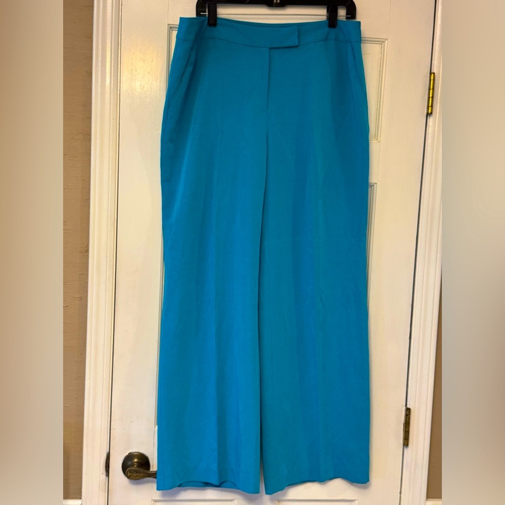 Evan Picone Women's Turquoise Trousers
